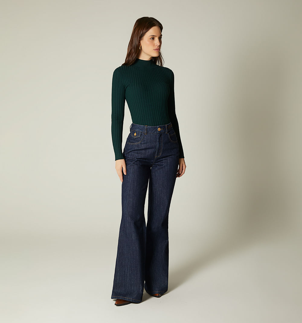 Sueter Tejido Manga Larga