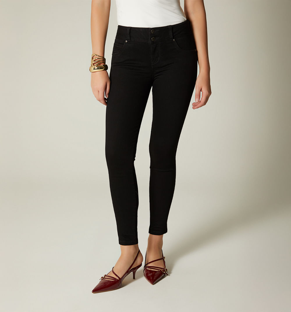 Jean Ultra Slim, Tiro Medio, Crawford Li