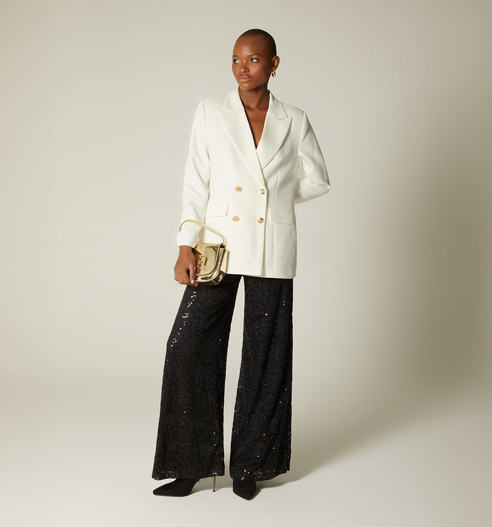 Pantalon Palazo Tiro Alto