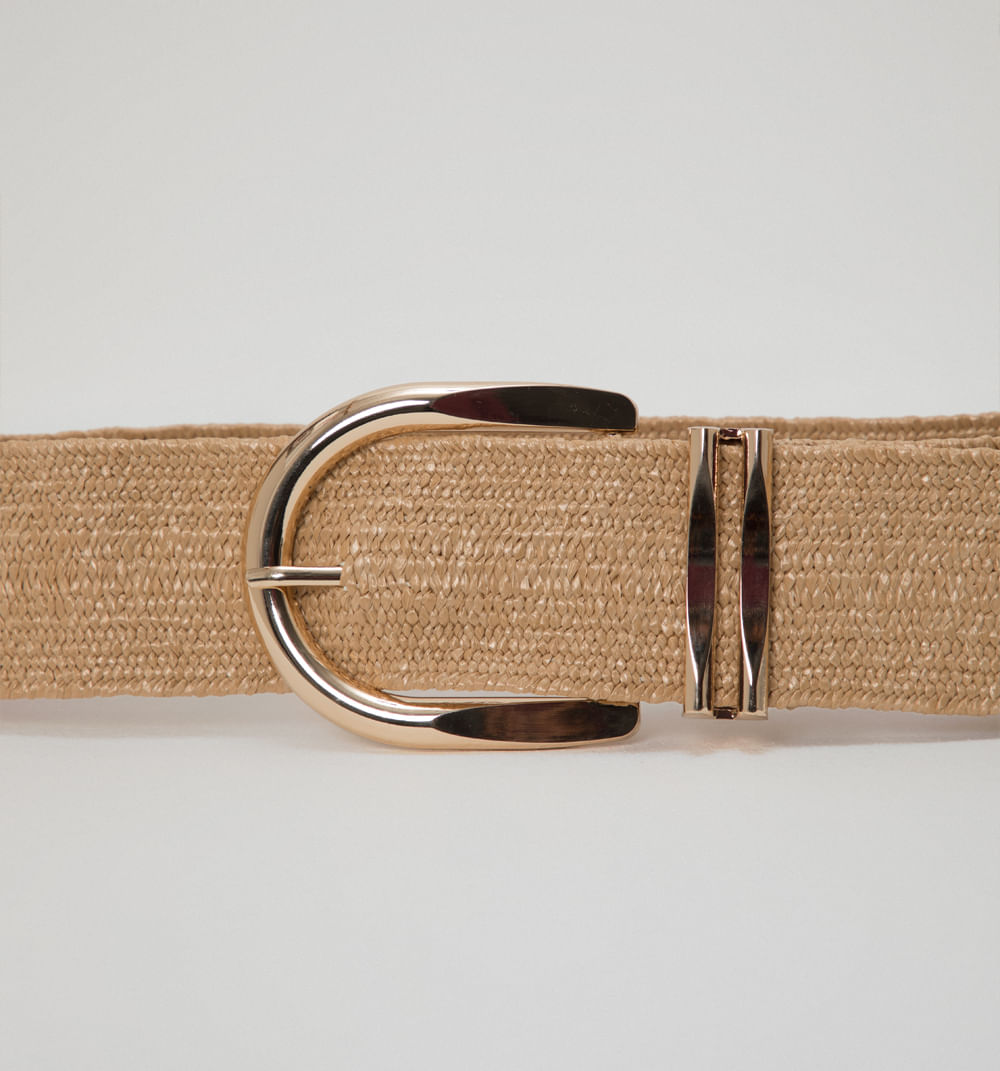 Correa Organica Maxi Hebilla Pasador Met