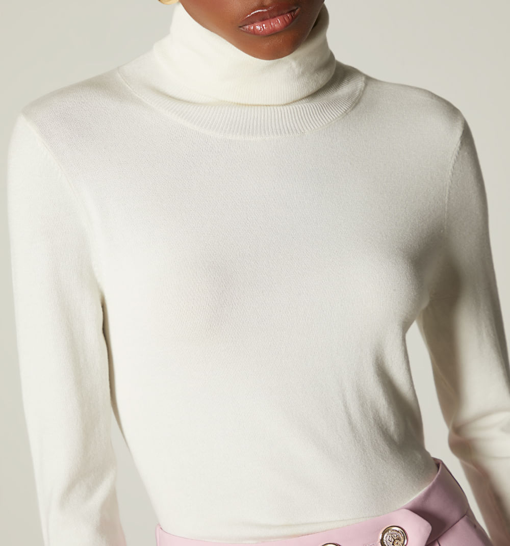 Sueter Manga Larga Cuello Tortuga