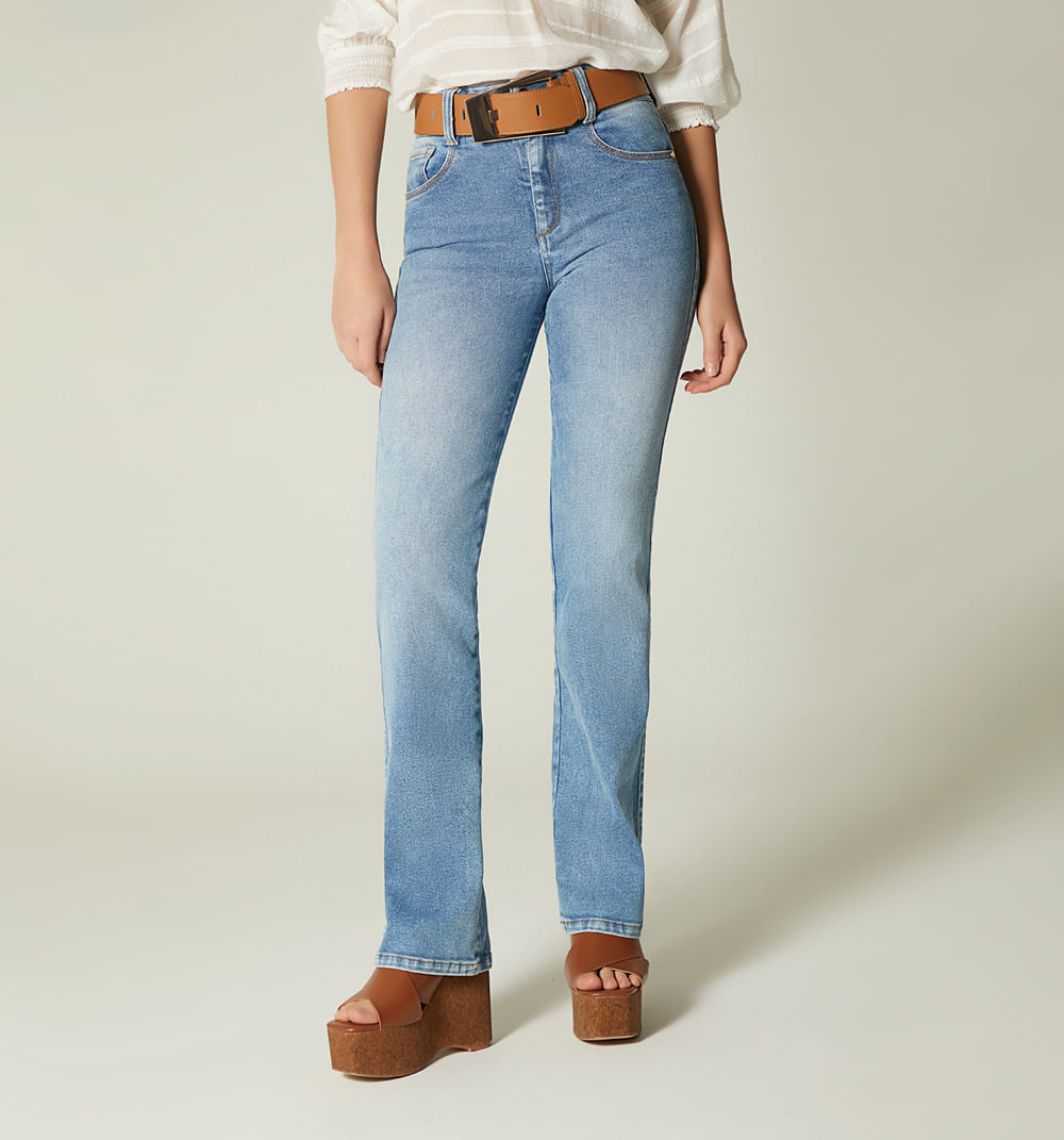 Jean Bota Recta Tiro Alto Correa Para Mu