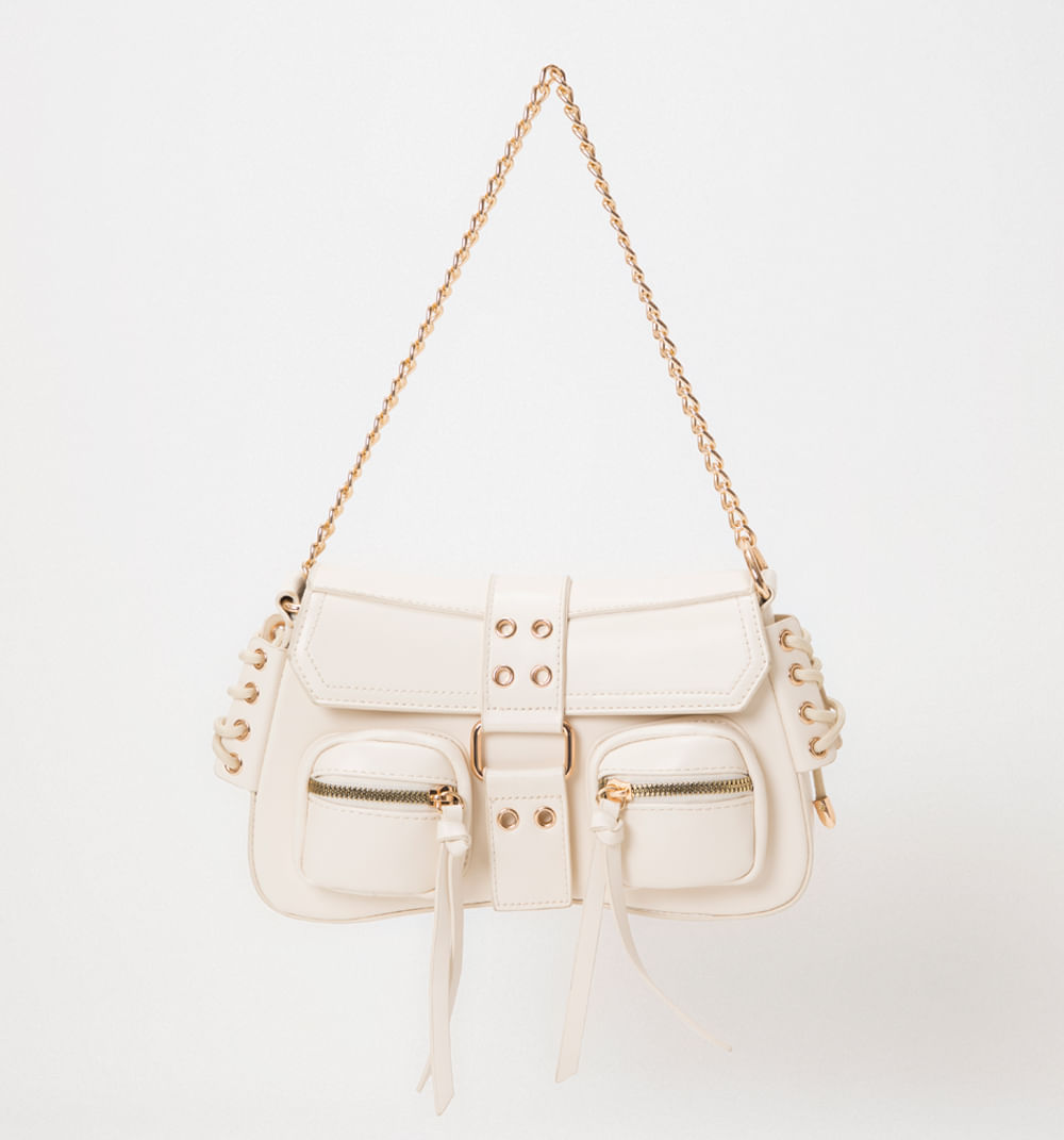 Bolso Manos Libres Multi Bolsillos Y Cor