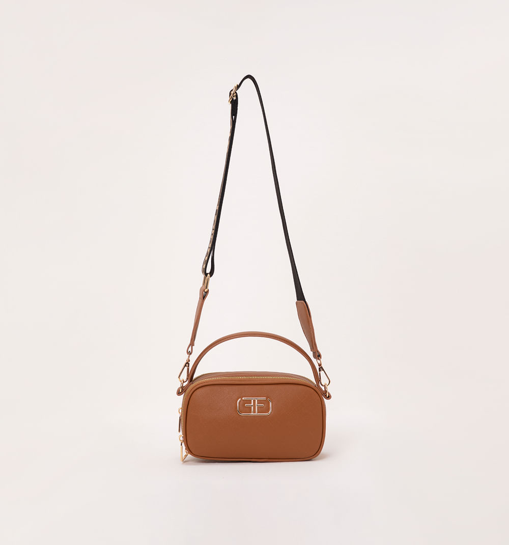 Bolso Manos Libres Doble Cierre