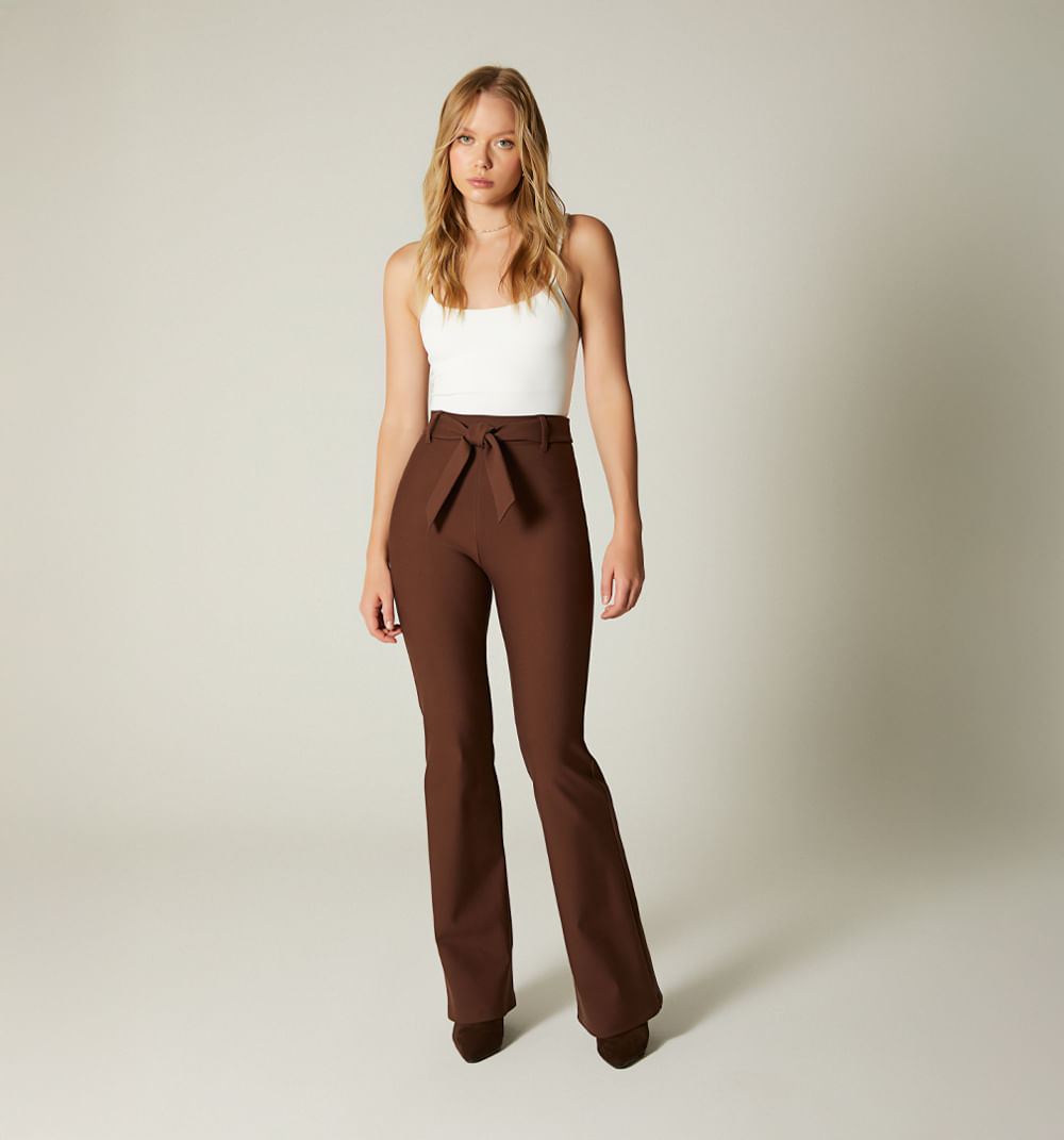 Leggins Tiro Alto Bota  Campana