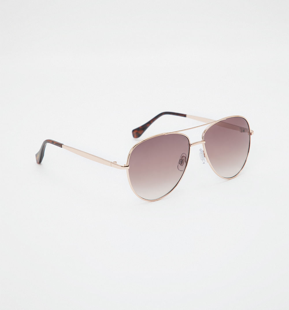 Gafas Aviador Lateral Metalico