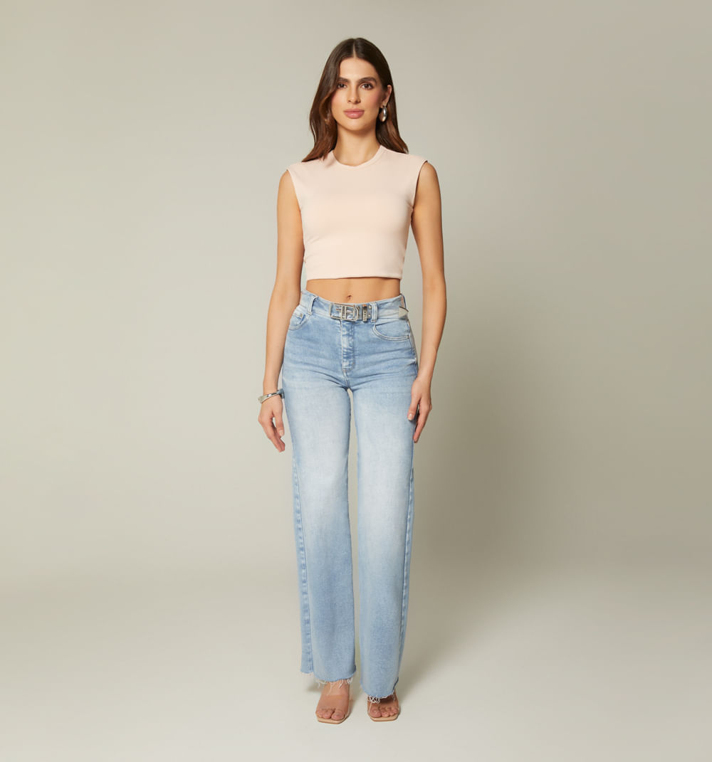 Blusa Crop Espalda Entorchada