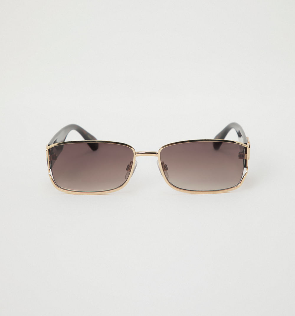 Gafas Rectangulares Marco Metalico