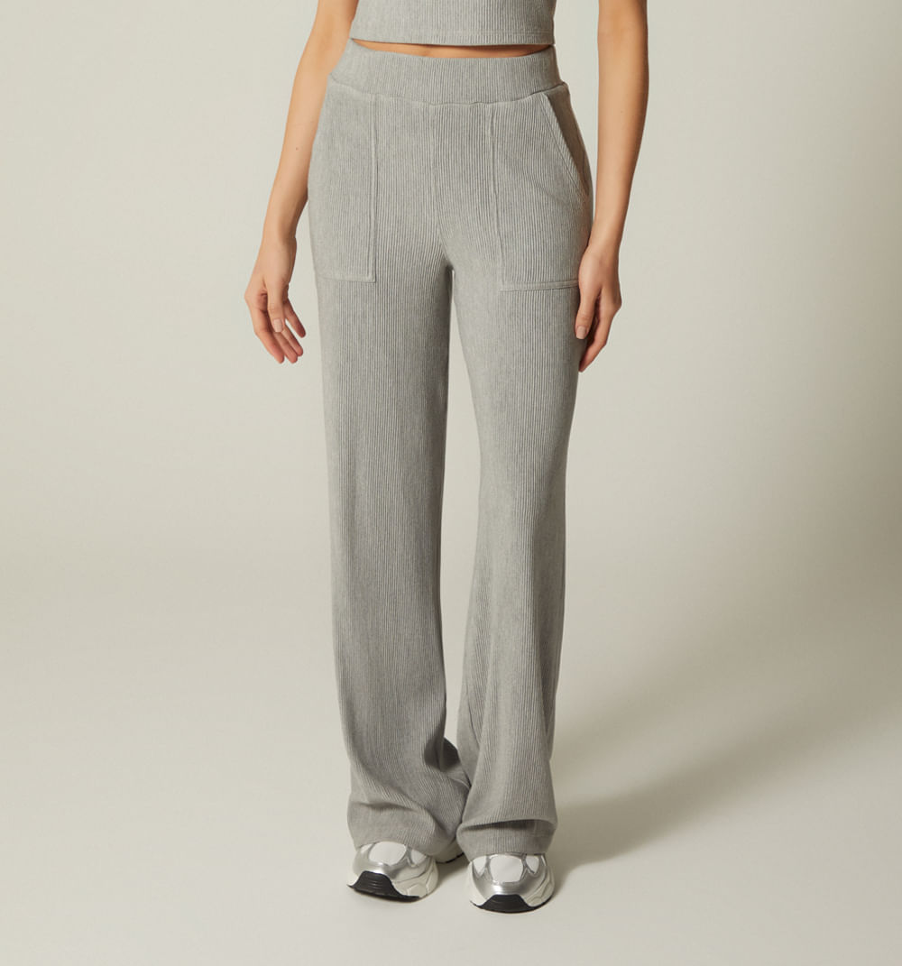 Pantalon Deportivo Con Bolsillo