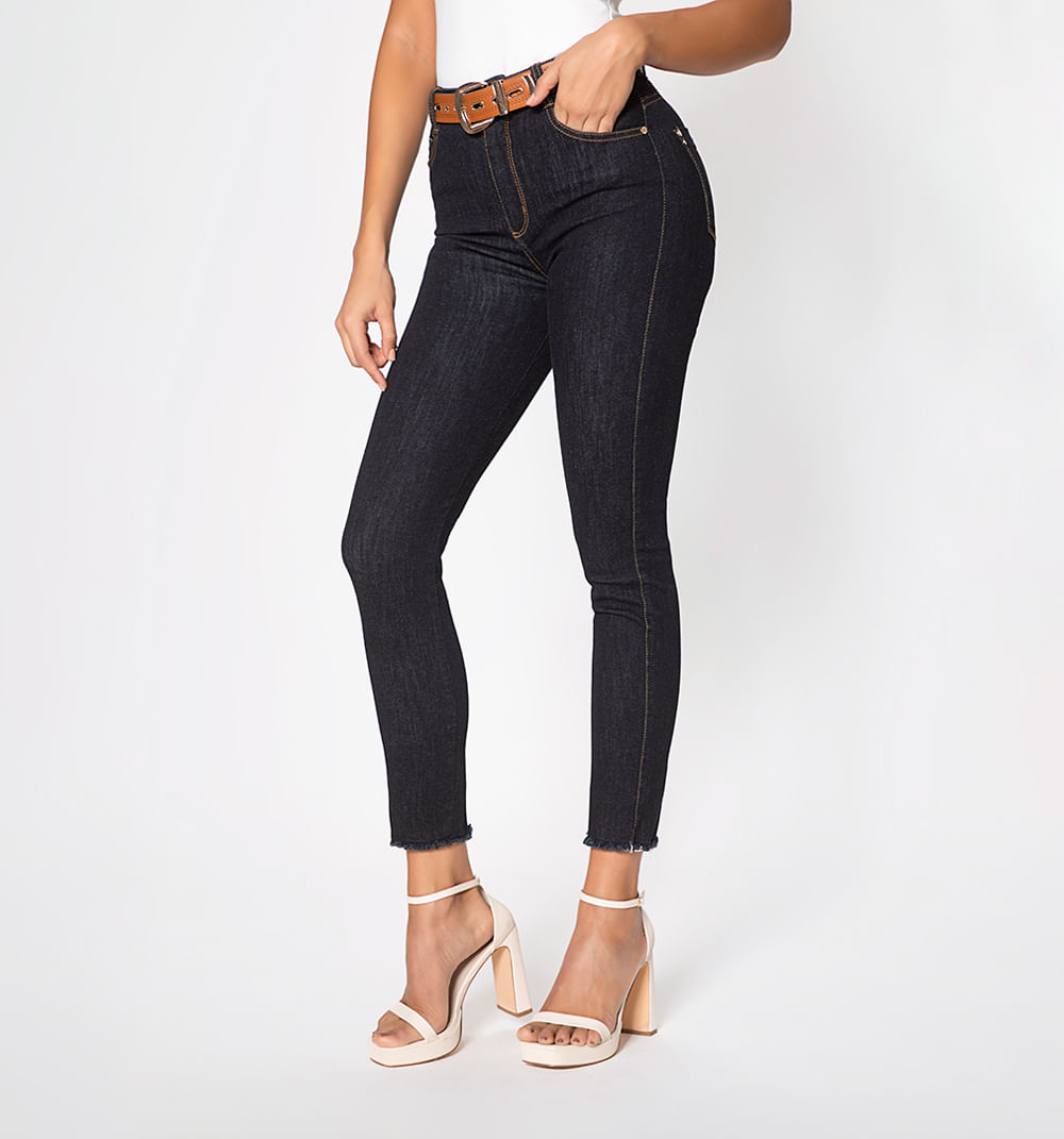 Jean Skinny, Tiro Alto, Cinco Bolsillos,