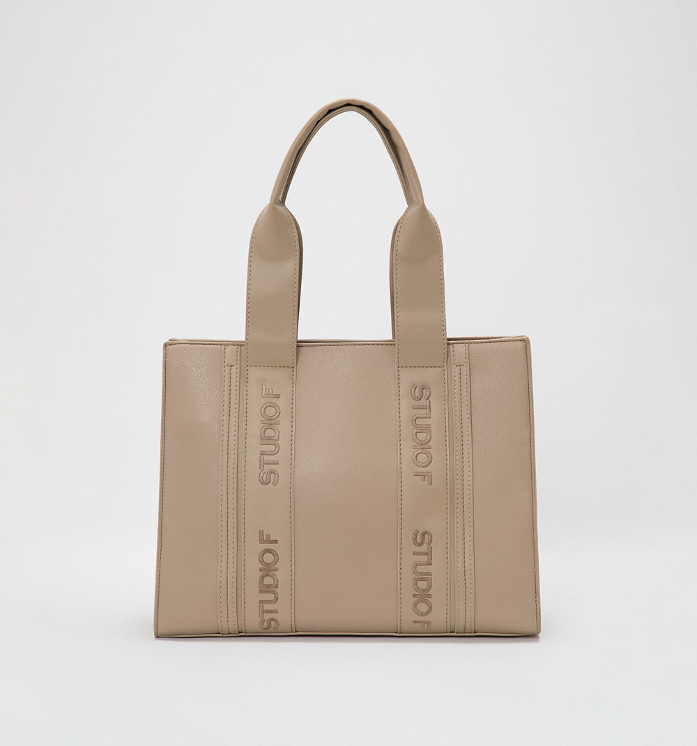 Bolso De Hombro Con Reata Logotipo Stf