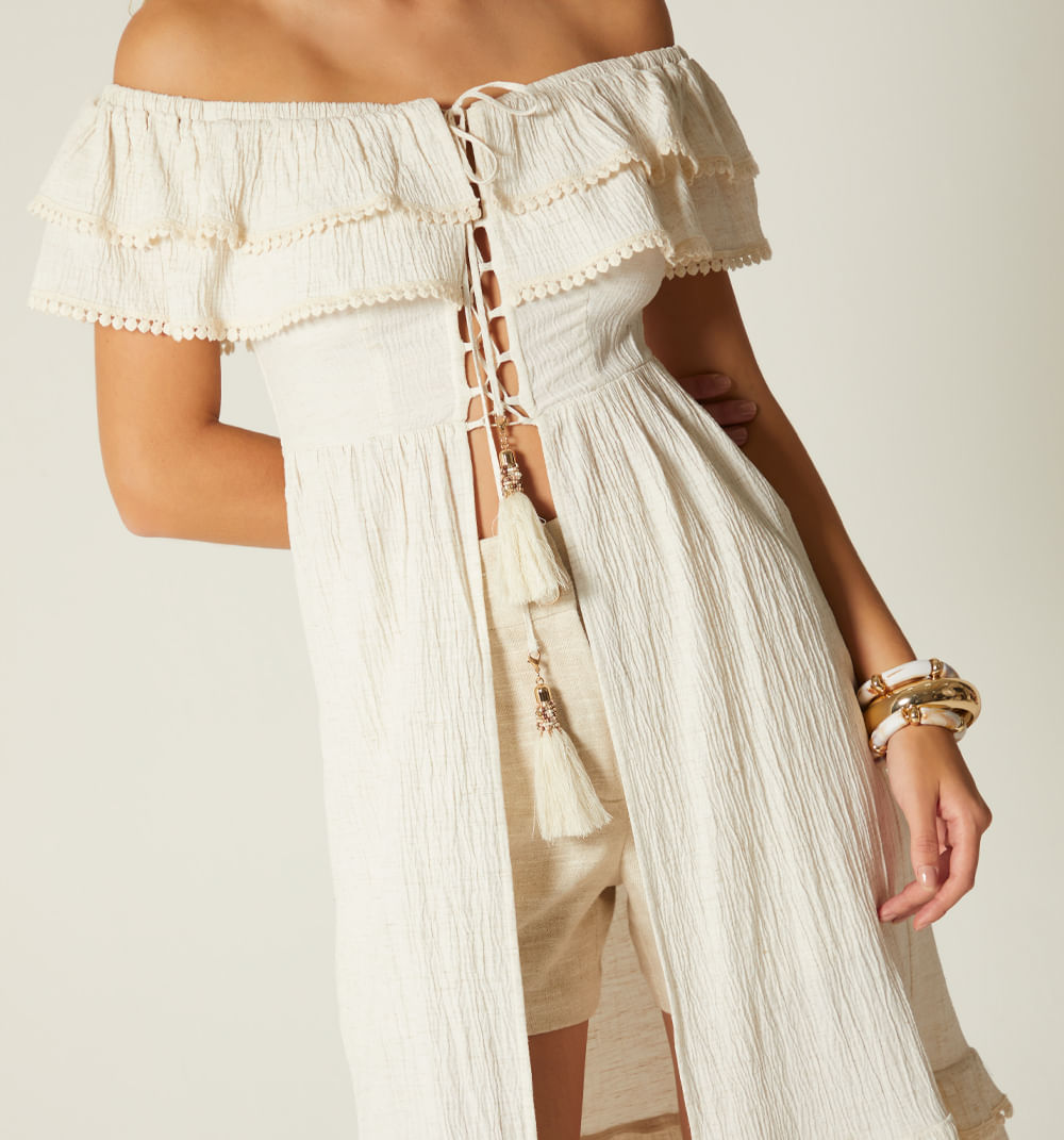 Maxi Bluson Escote Bandeja