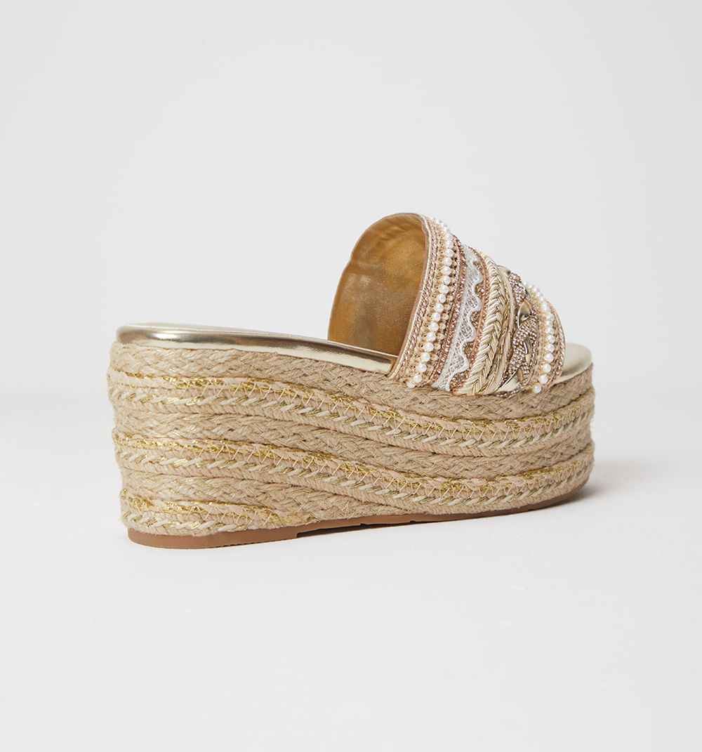 Planaforma Tejida Y Bordado En Plata