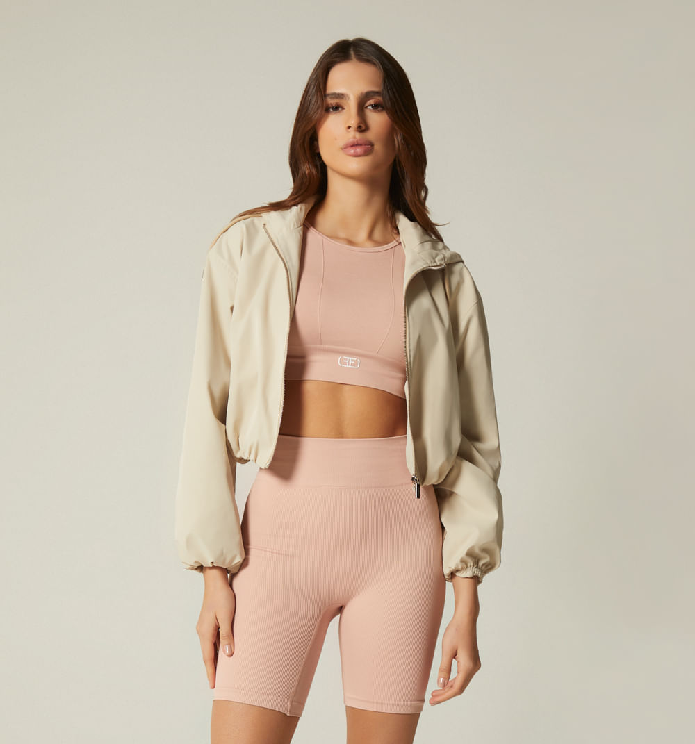 Chamarra Deportiva Con Capucha