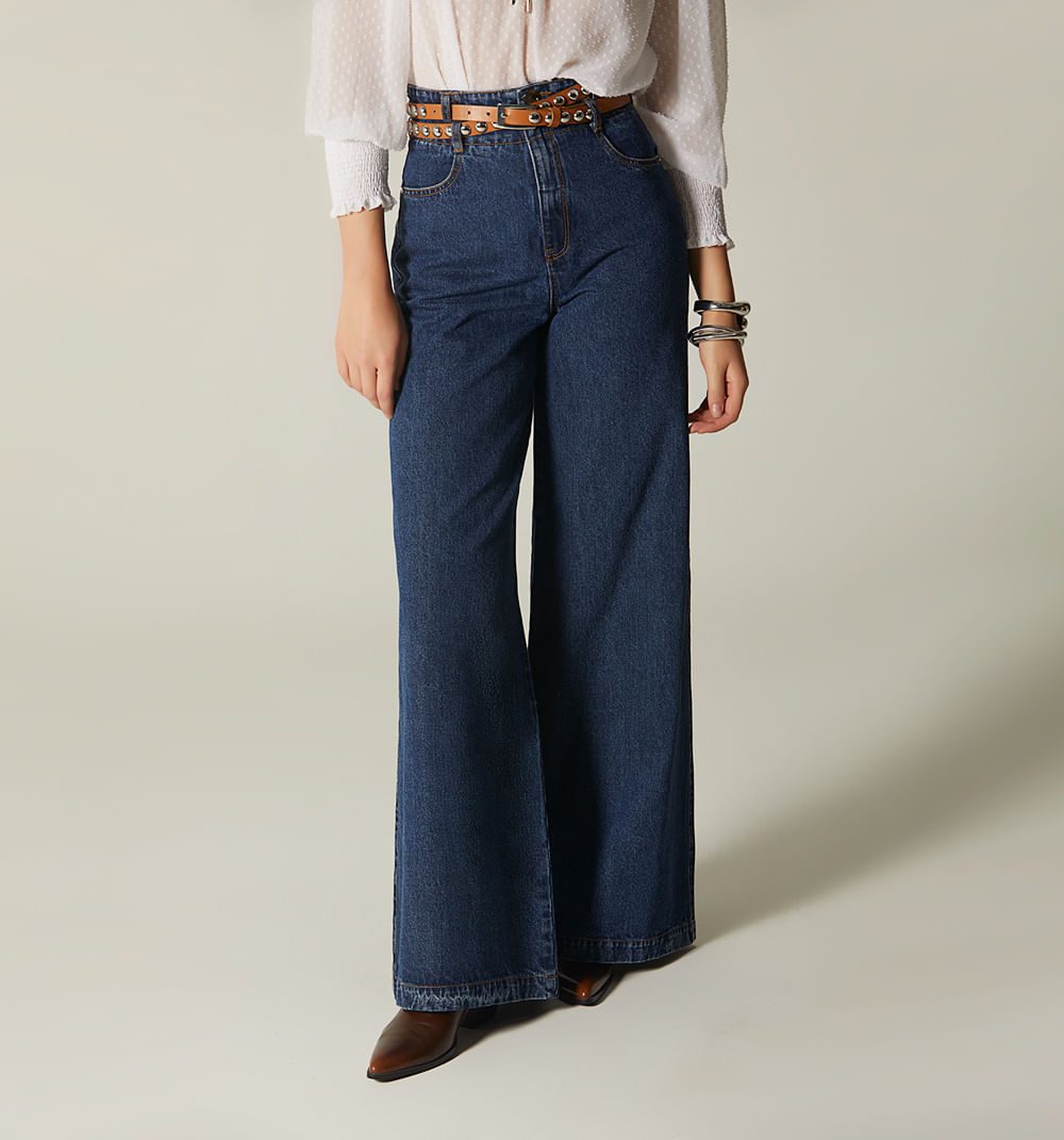 Jean Palazo Tiro Super Alto Con Correa