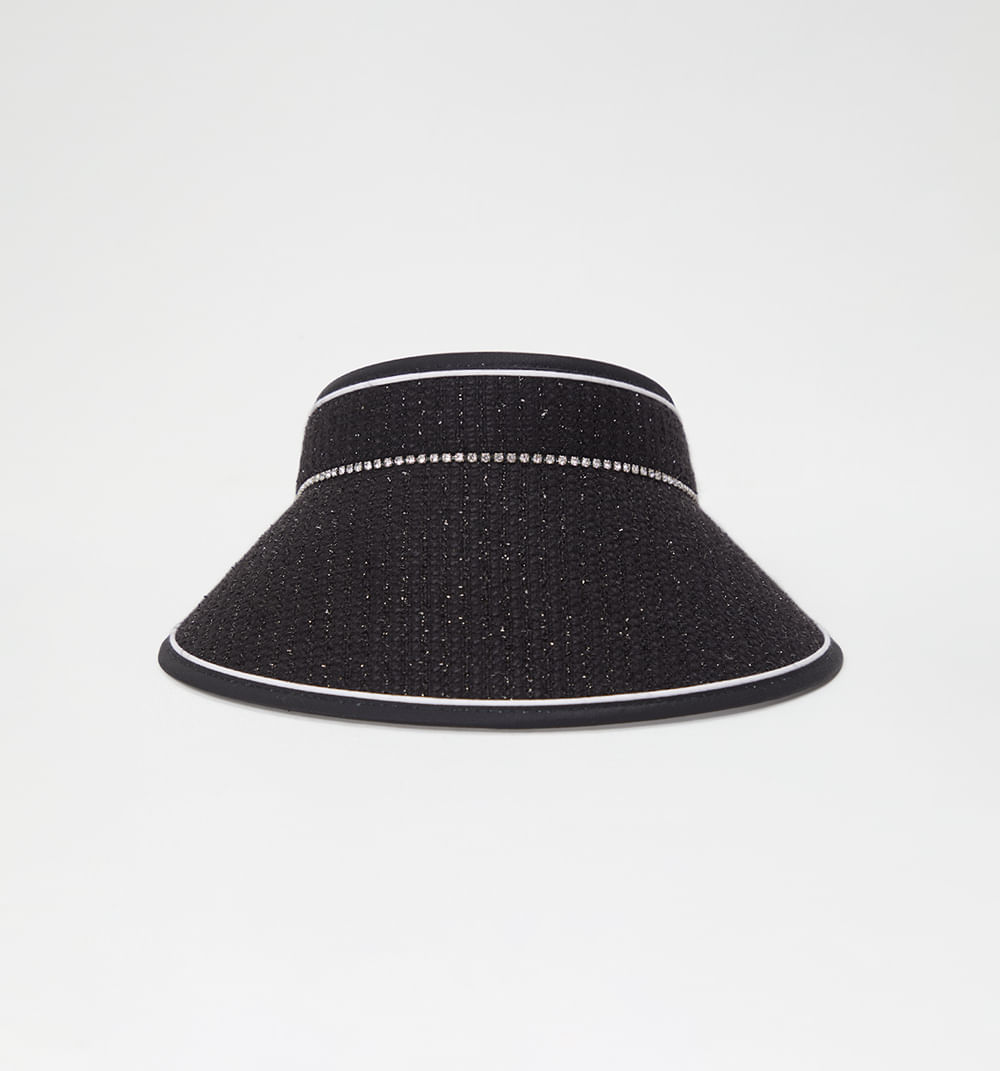 Sombrero Tipo Visera Con Lurex