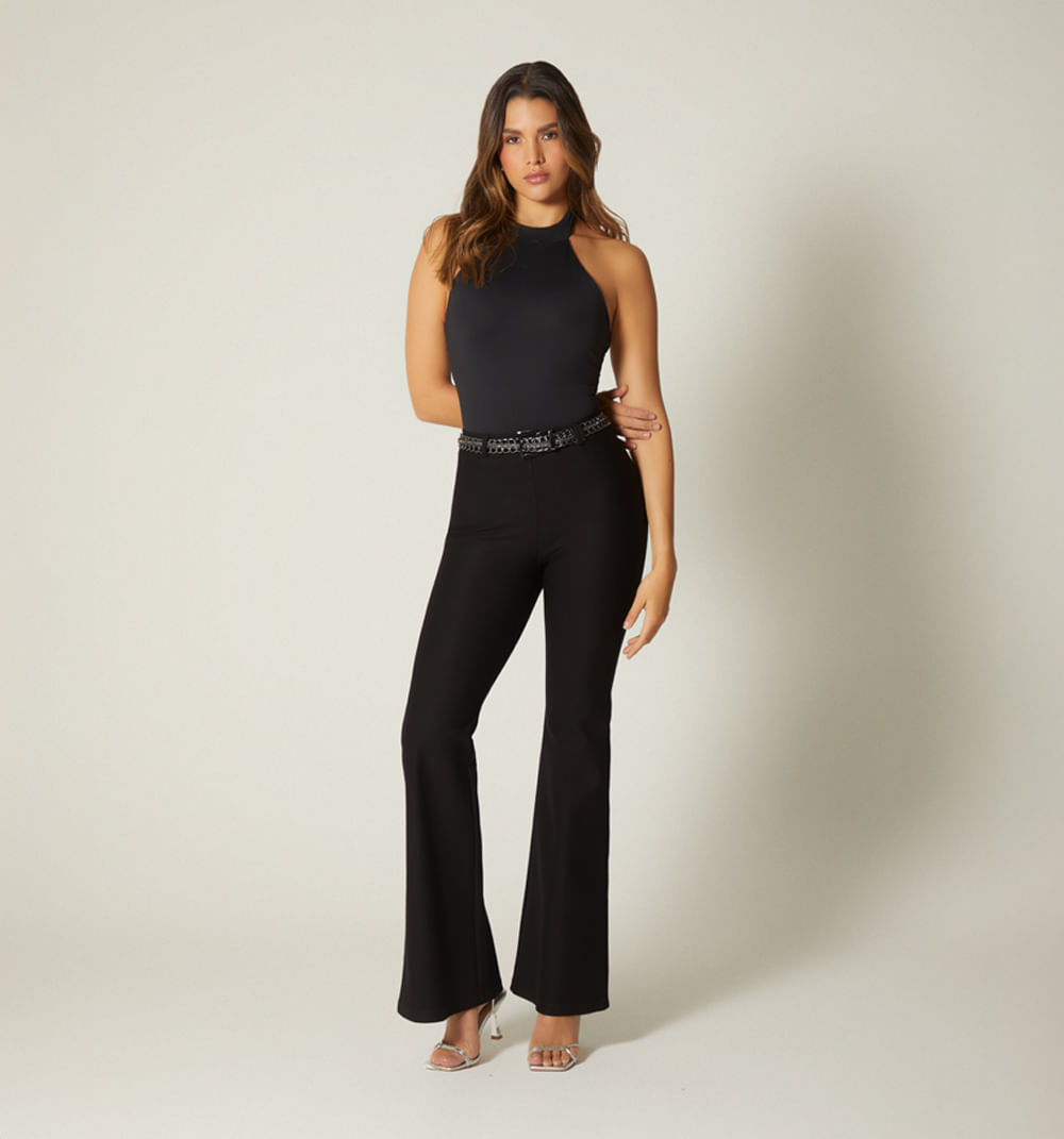 Leggins Tiro Alto Con Correa