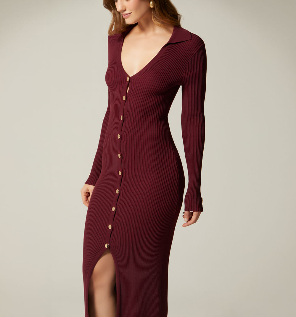 Vestido Manga Larga