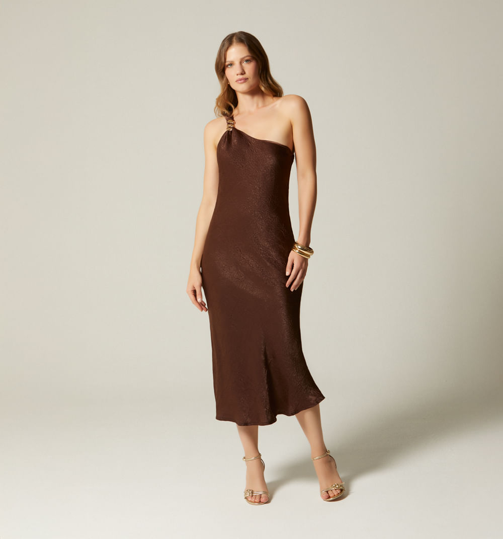 Vestido Midi Sisa Escote Espalda