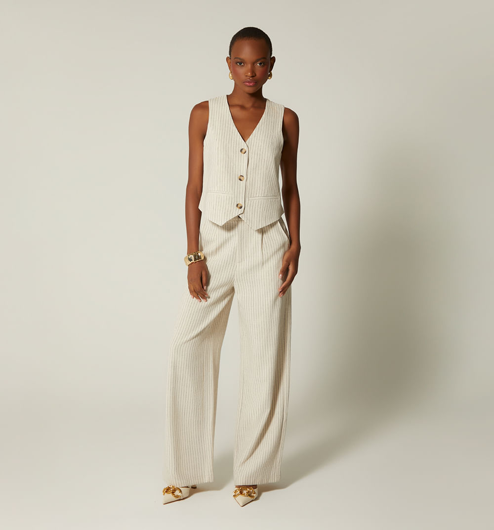 Chaleco Para Mujer 3 Botones