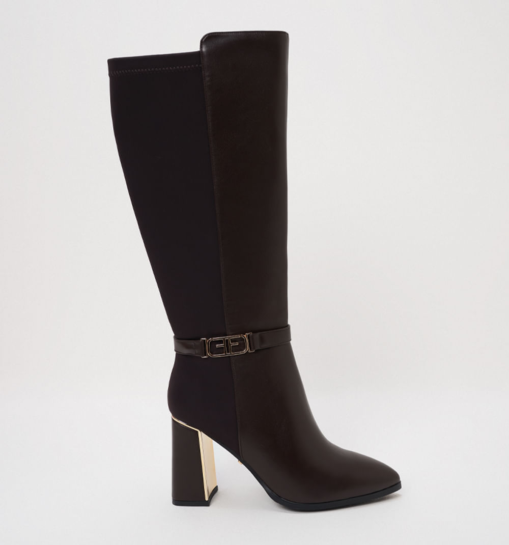 Bota Caña Alta Con Herraje