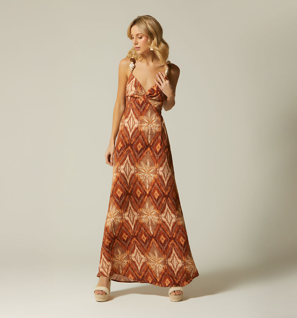 Vestido Con Decoracion