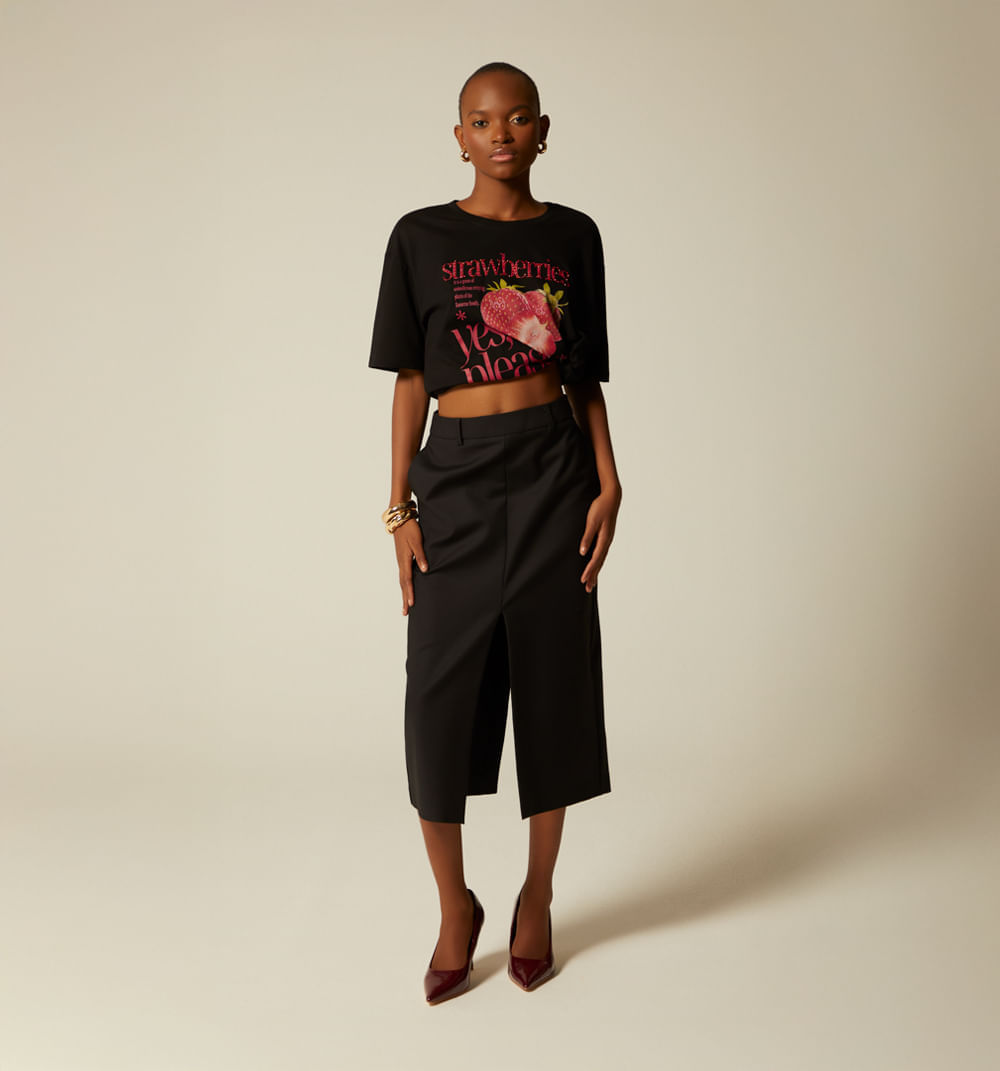 Camiseta Estampada Strawberries