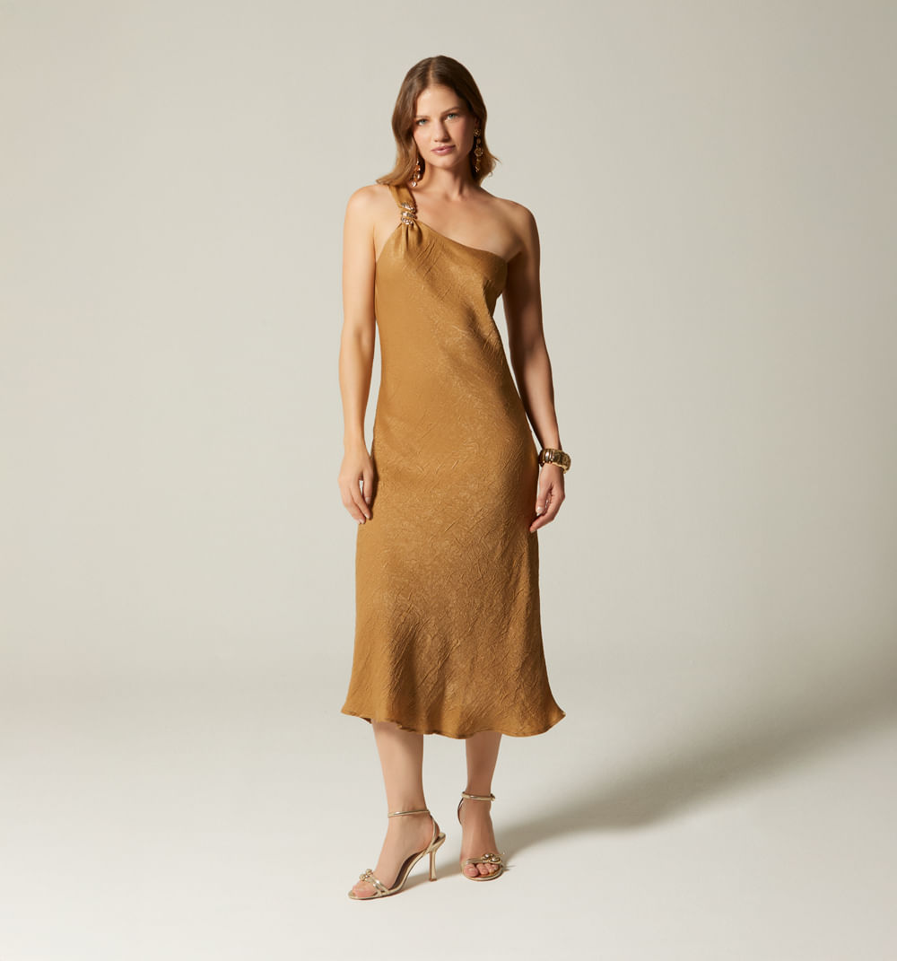 Vestido Midi Sisa Escote Espalda