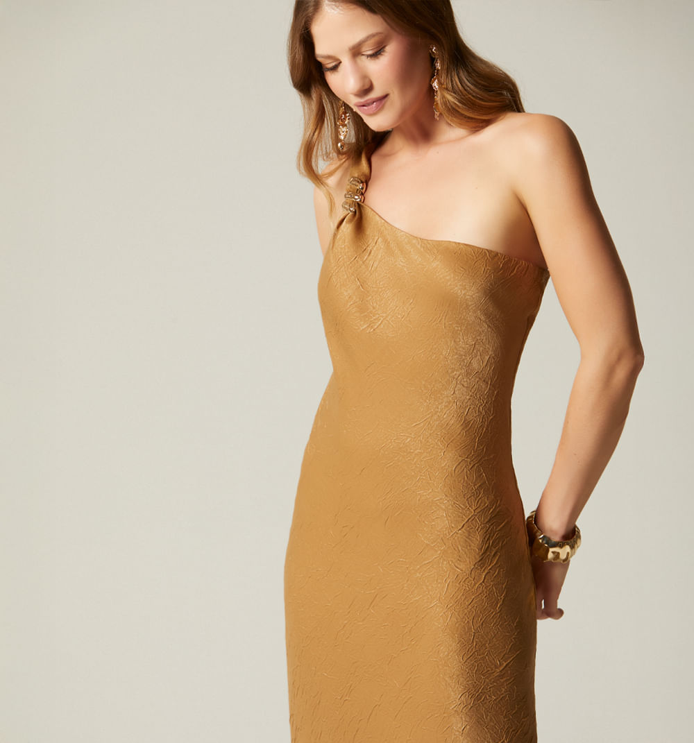 Vestido Midi Sisa Escote Espalda