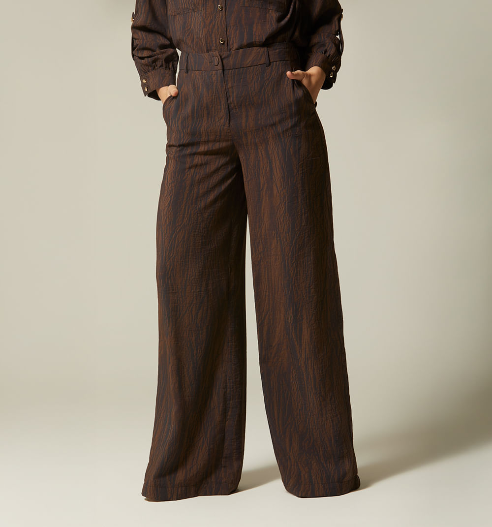 Pantalon Palazo Tiro Alto