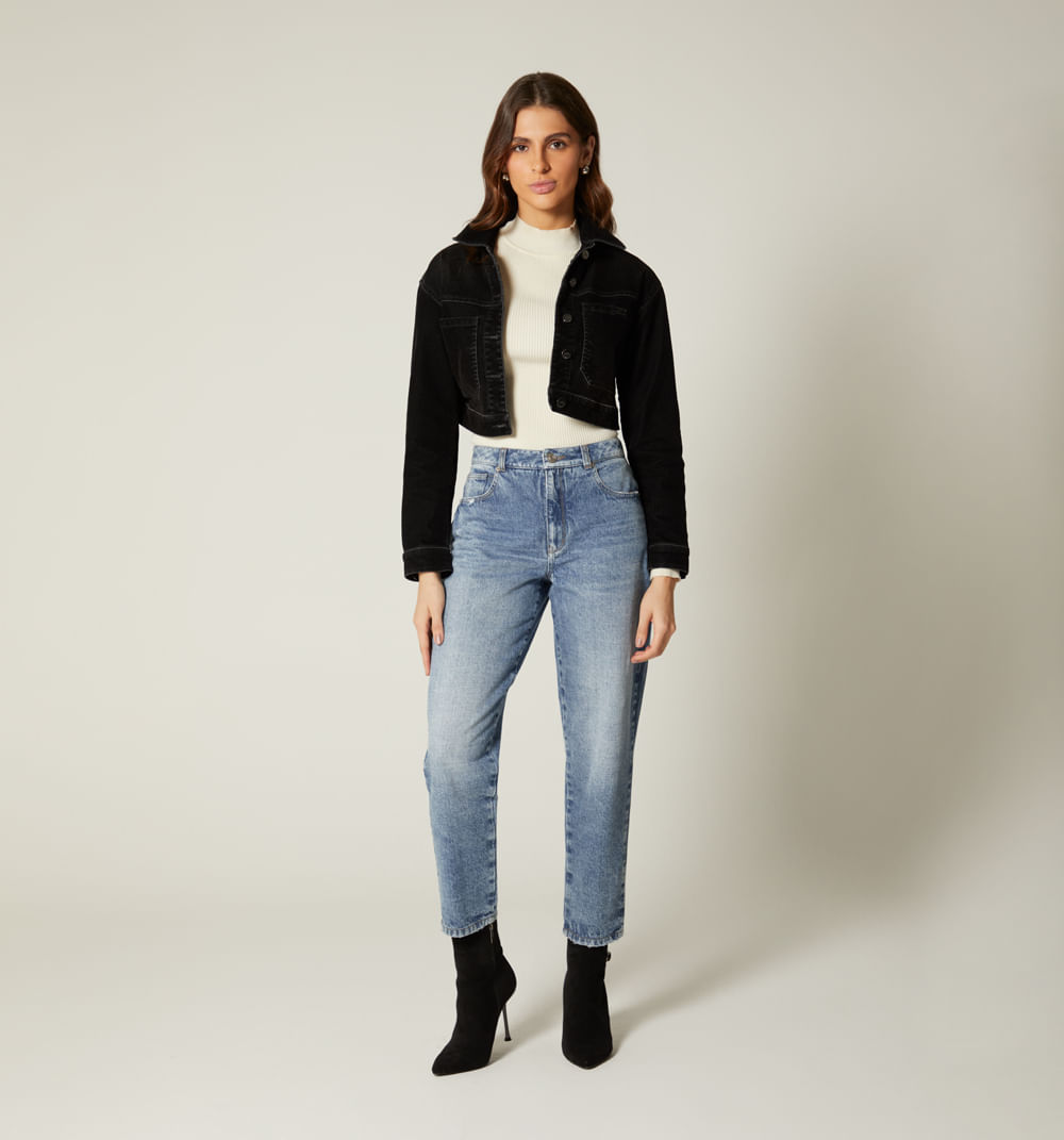 Chamarra Corta Velvet Laser En Piton