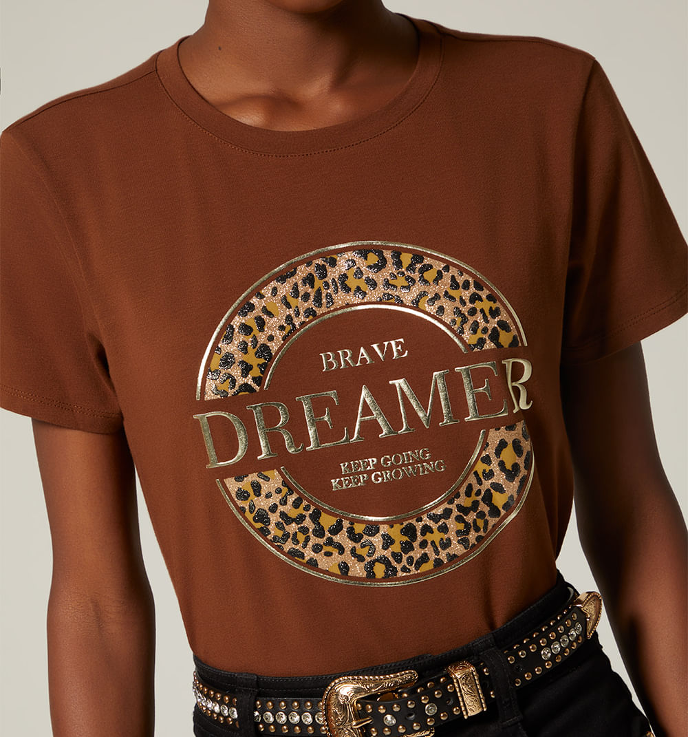 Camiseta Estampado Animal