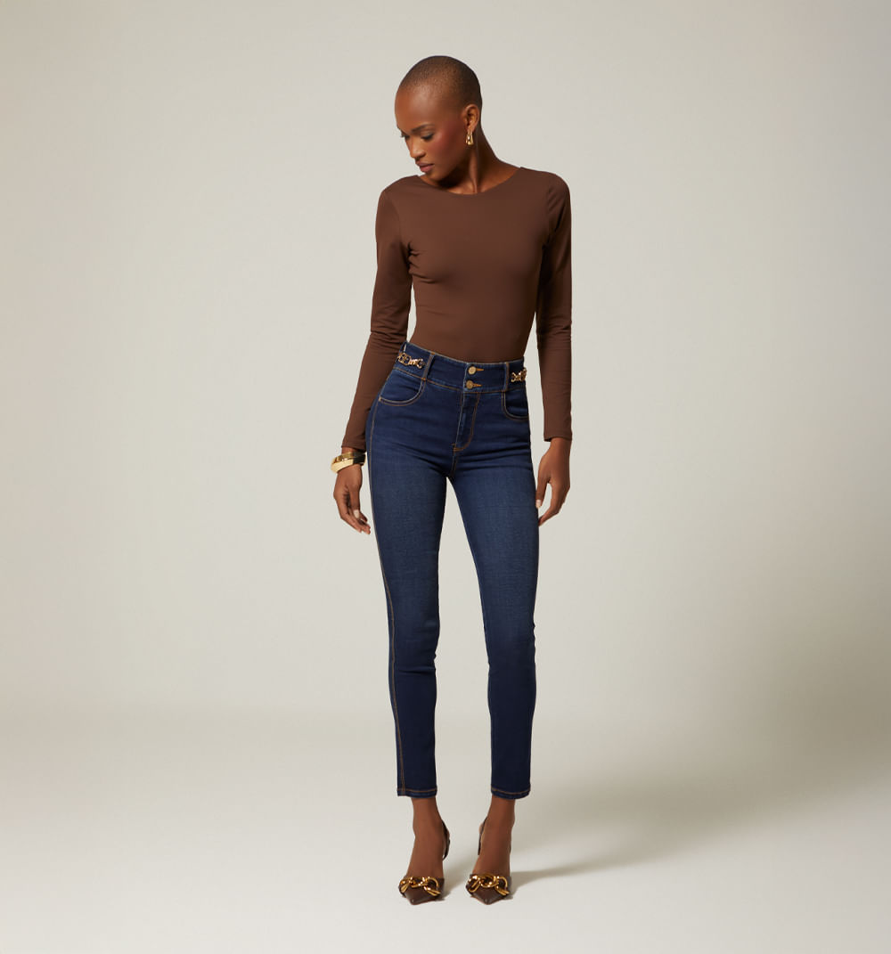 Jean Ultraslim Tiro Alto Herrajes