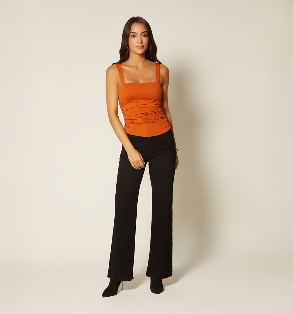 Blusa Escote Cuadrado Tiras