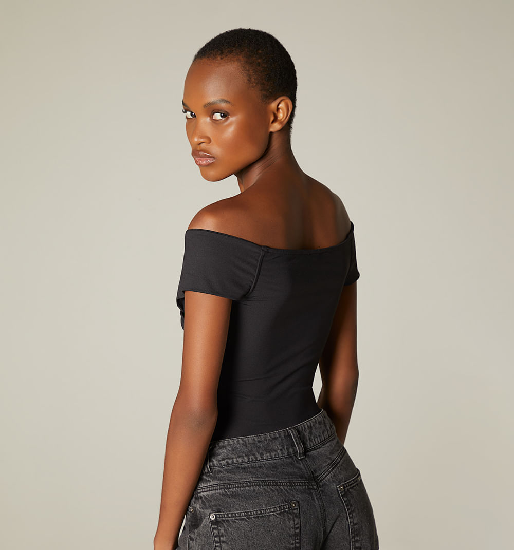 Body Con Hombros Descubiertos