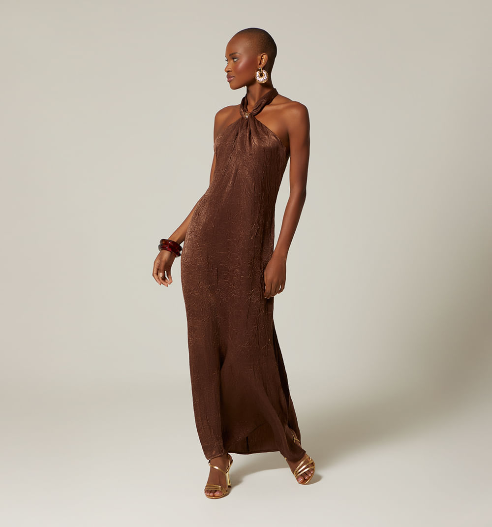 Vestido Largo Halter
