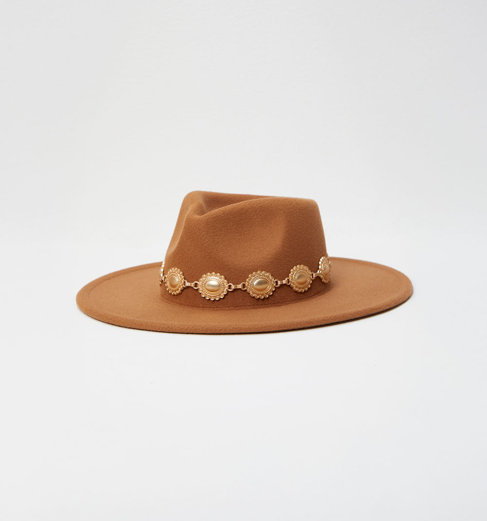 Sombrero Ala Ancha Cadena