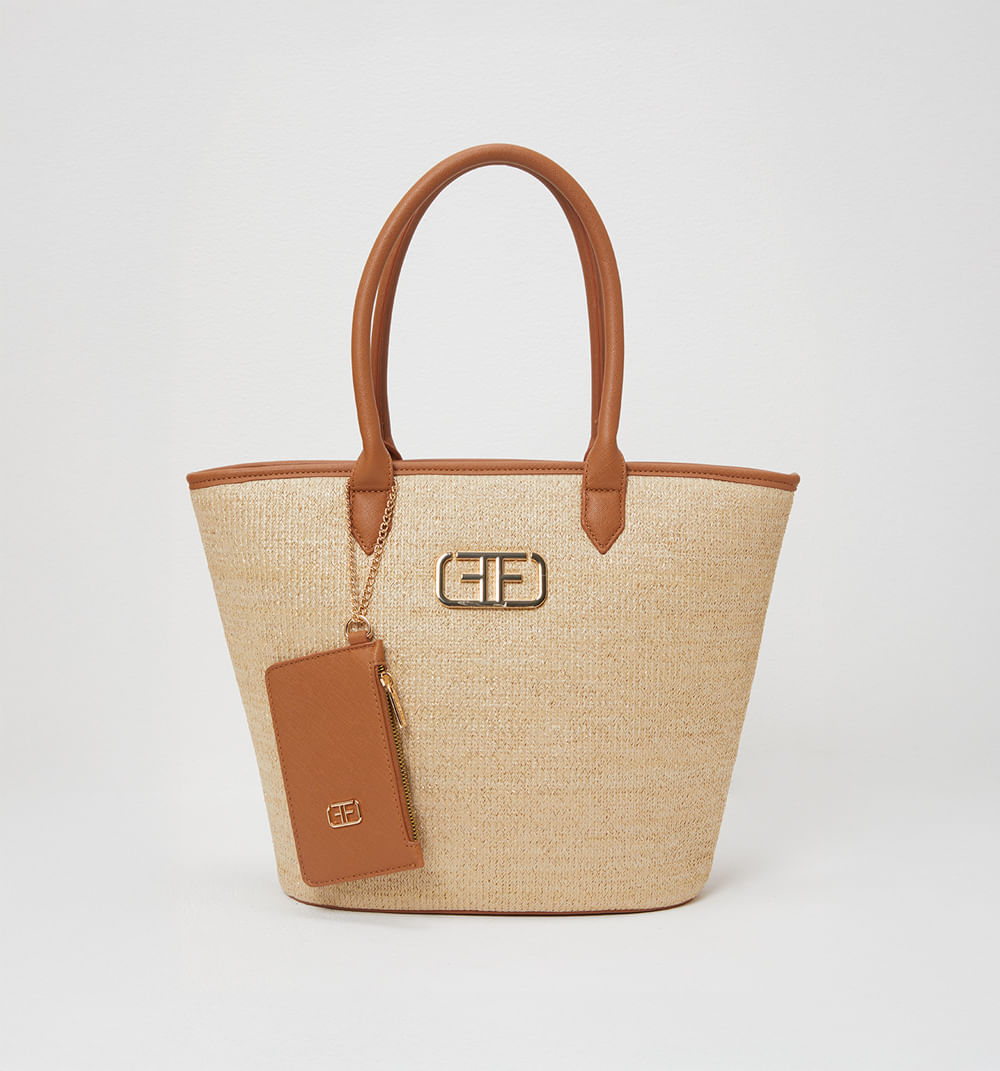 Bolso De Hombro Con Mini Pocket