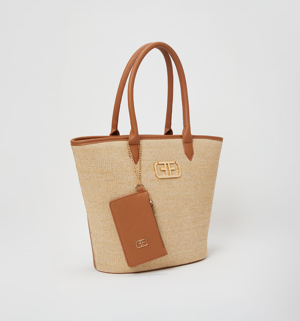 Bolso De Hombro Con Mini Pocket