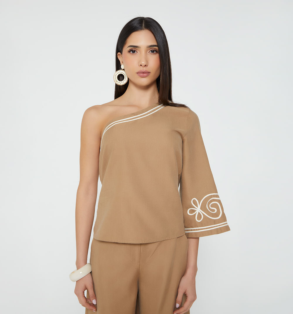 Blusa Una Sola Manga