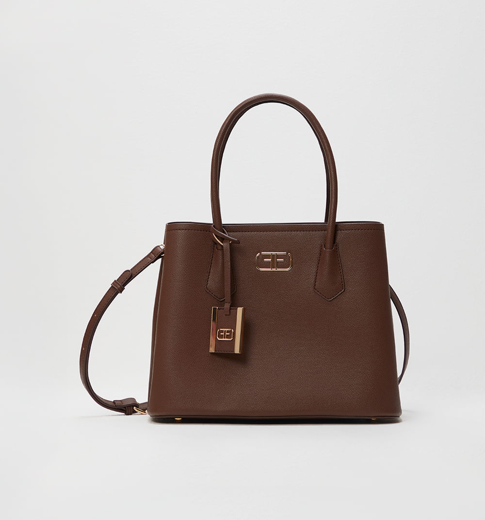 Bolsos De Hombro Con Logo Herraje