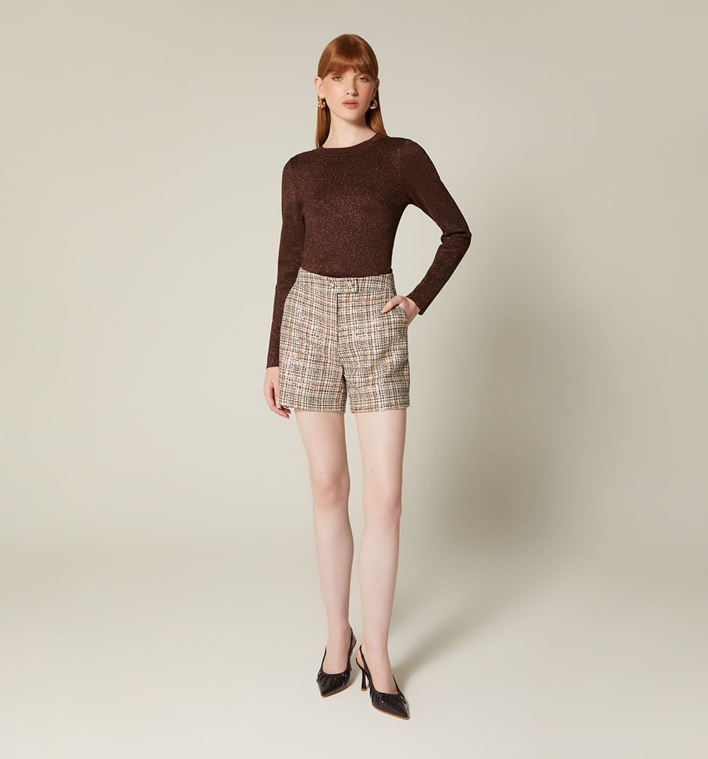 Buzo Manga Larga Cuello Redondo