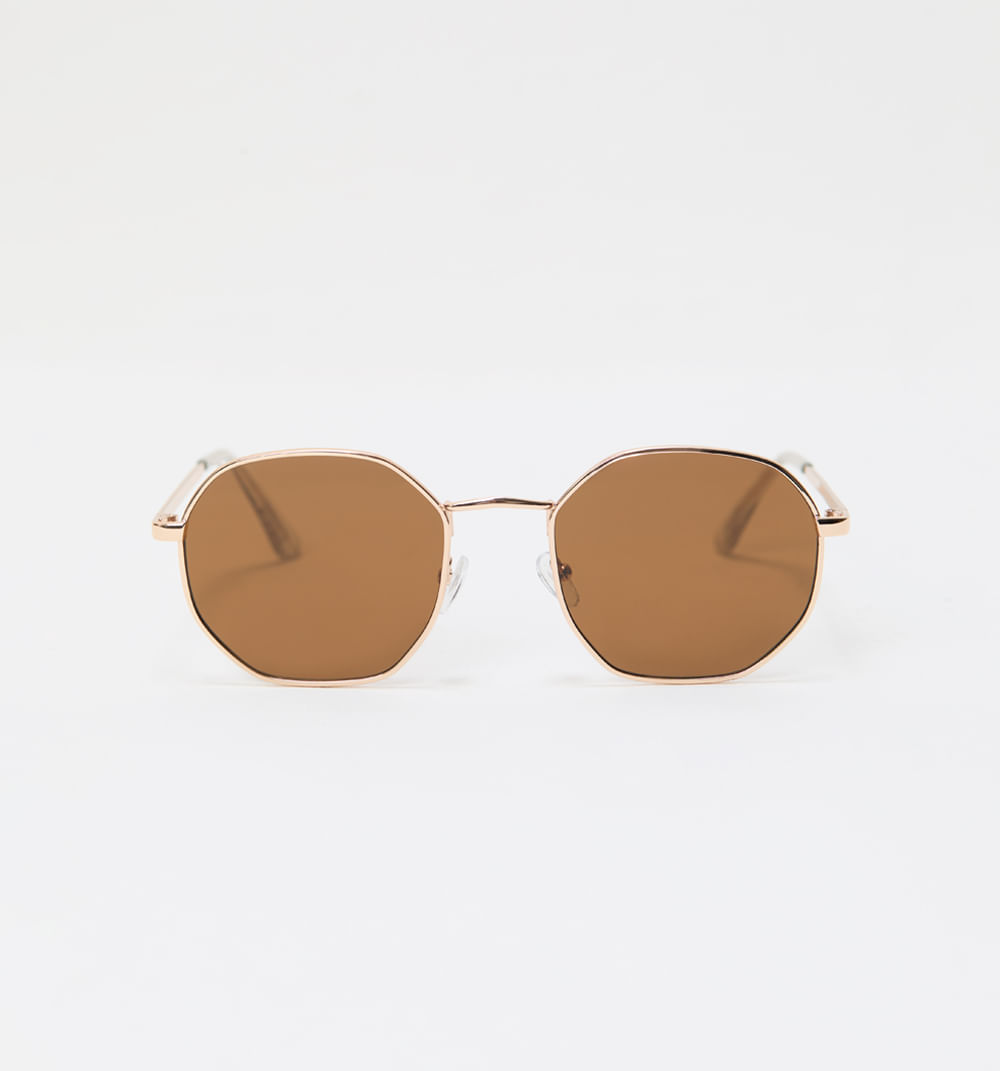 Gafas Hexagonales Marco Metalico