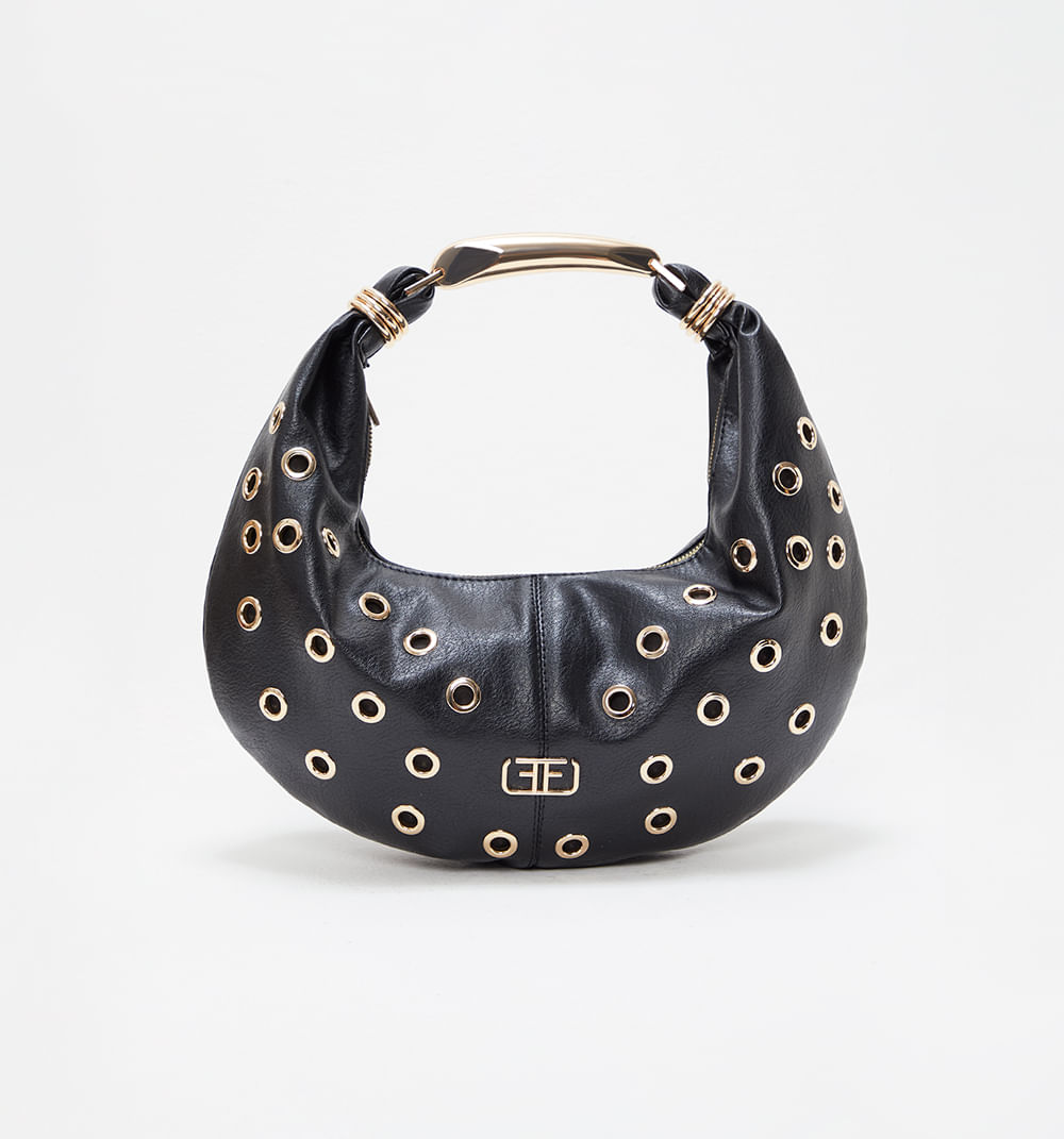 Bolso De Hombro Con Ojalete