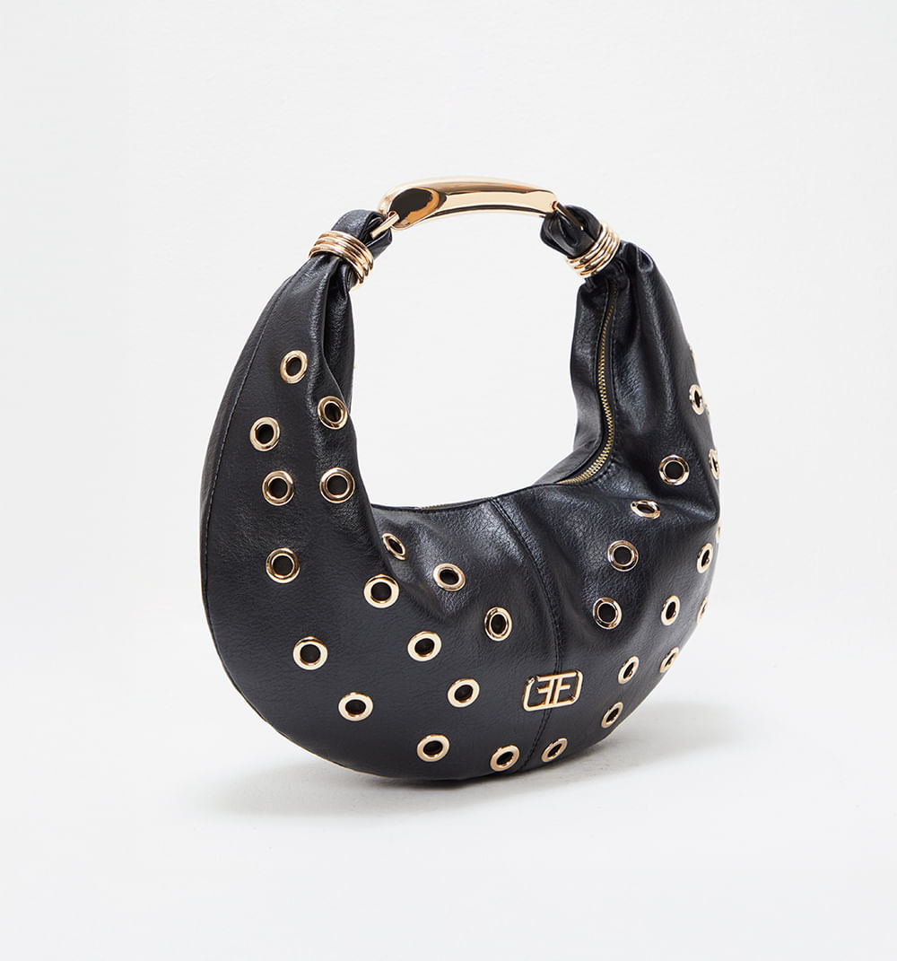 Bolso De Hombro Con Ojalete