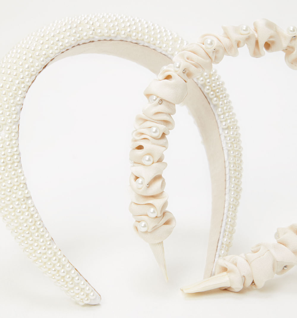 Diadema Perlas Set X2