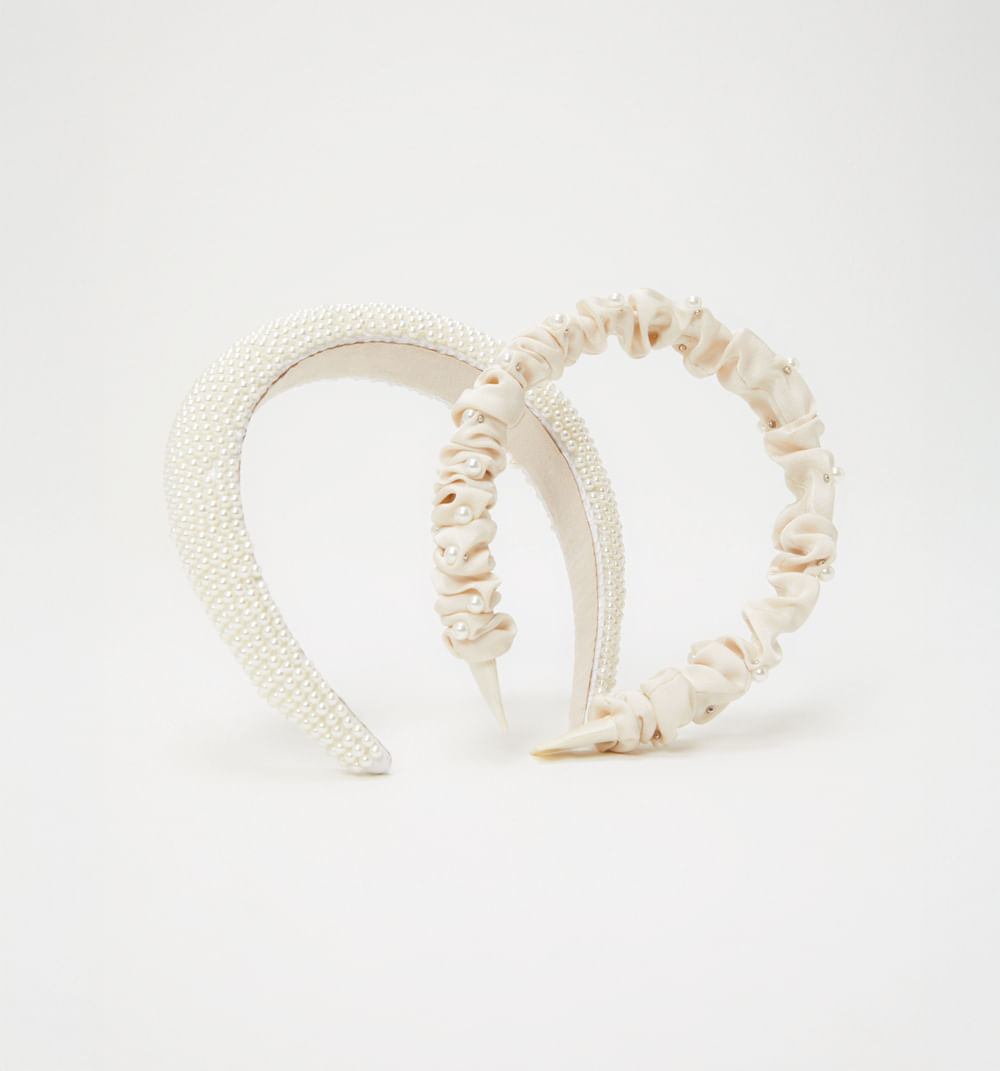 Diadema Perlas Set X2