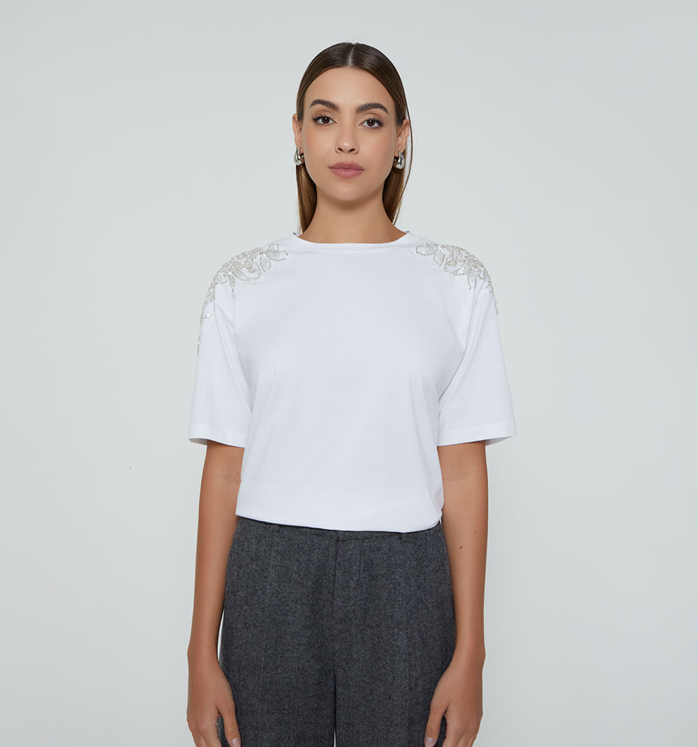 Camiseta Con Brillo