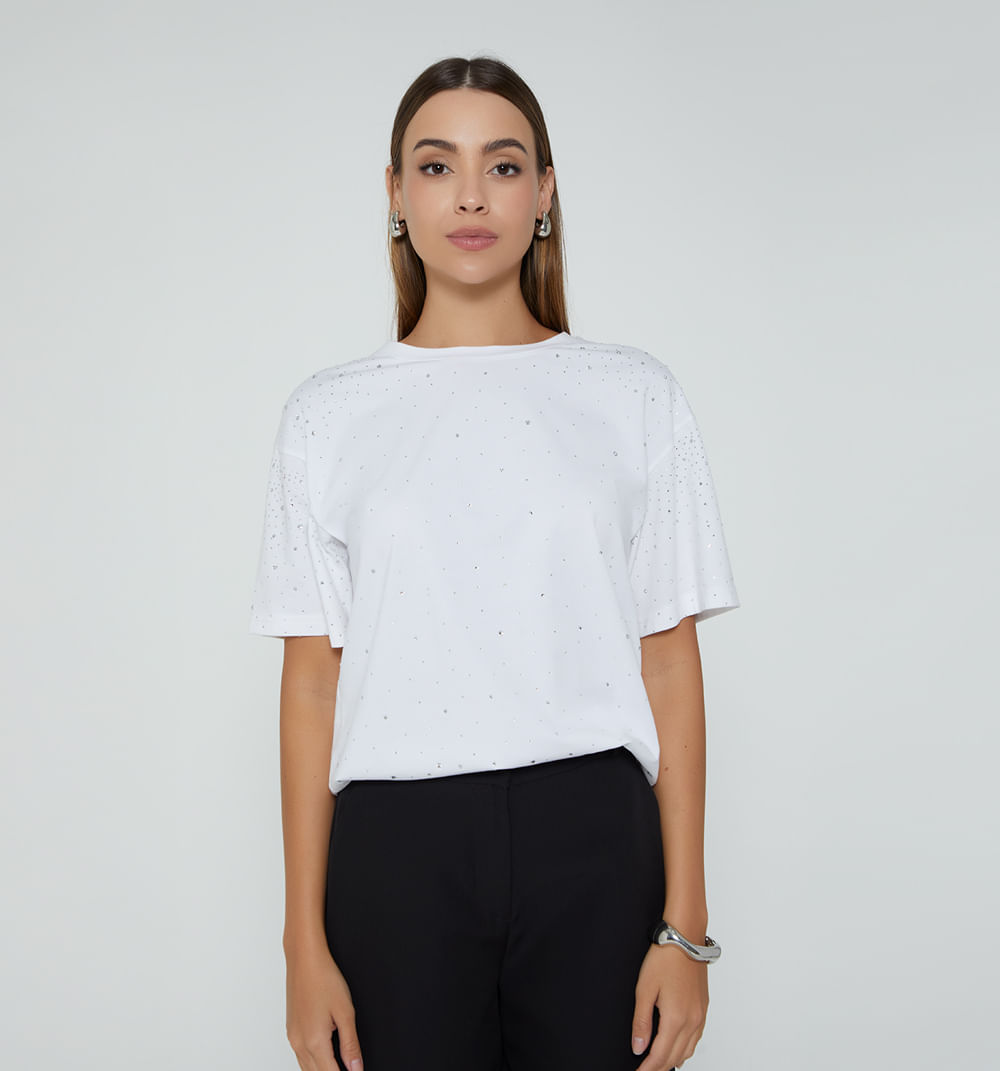 Camiseta Con Brillo