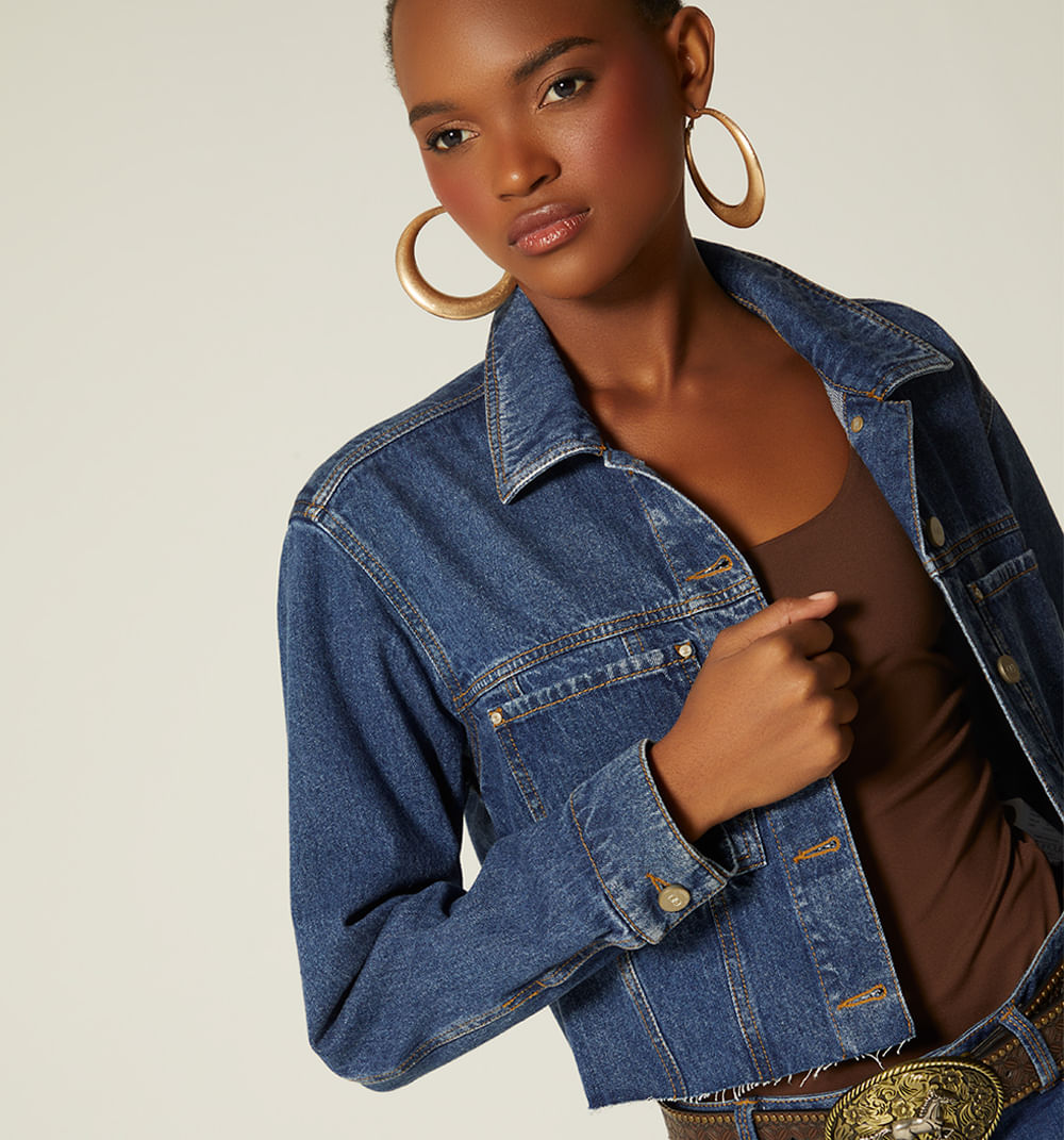 Chamarra Clasico Bolsillos Cuadrados